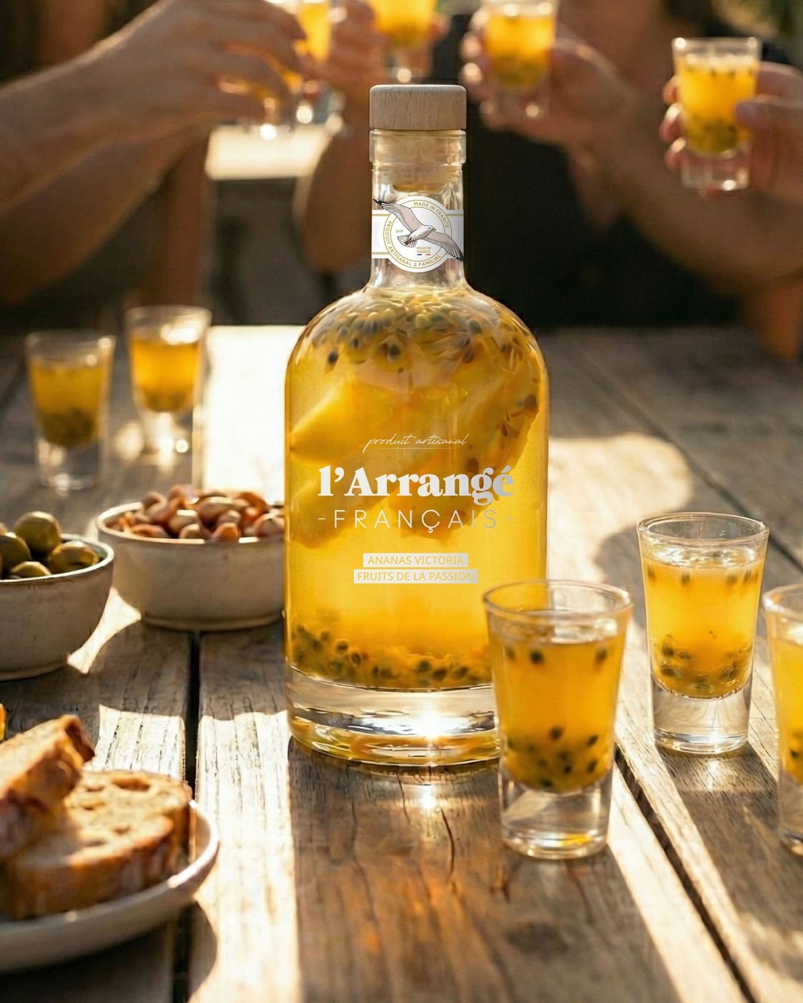 Ananas Victoria, Fruits de la passion