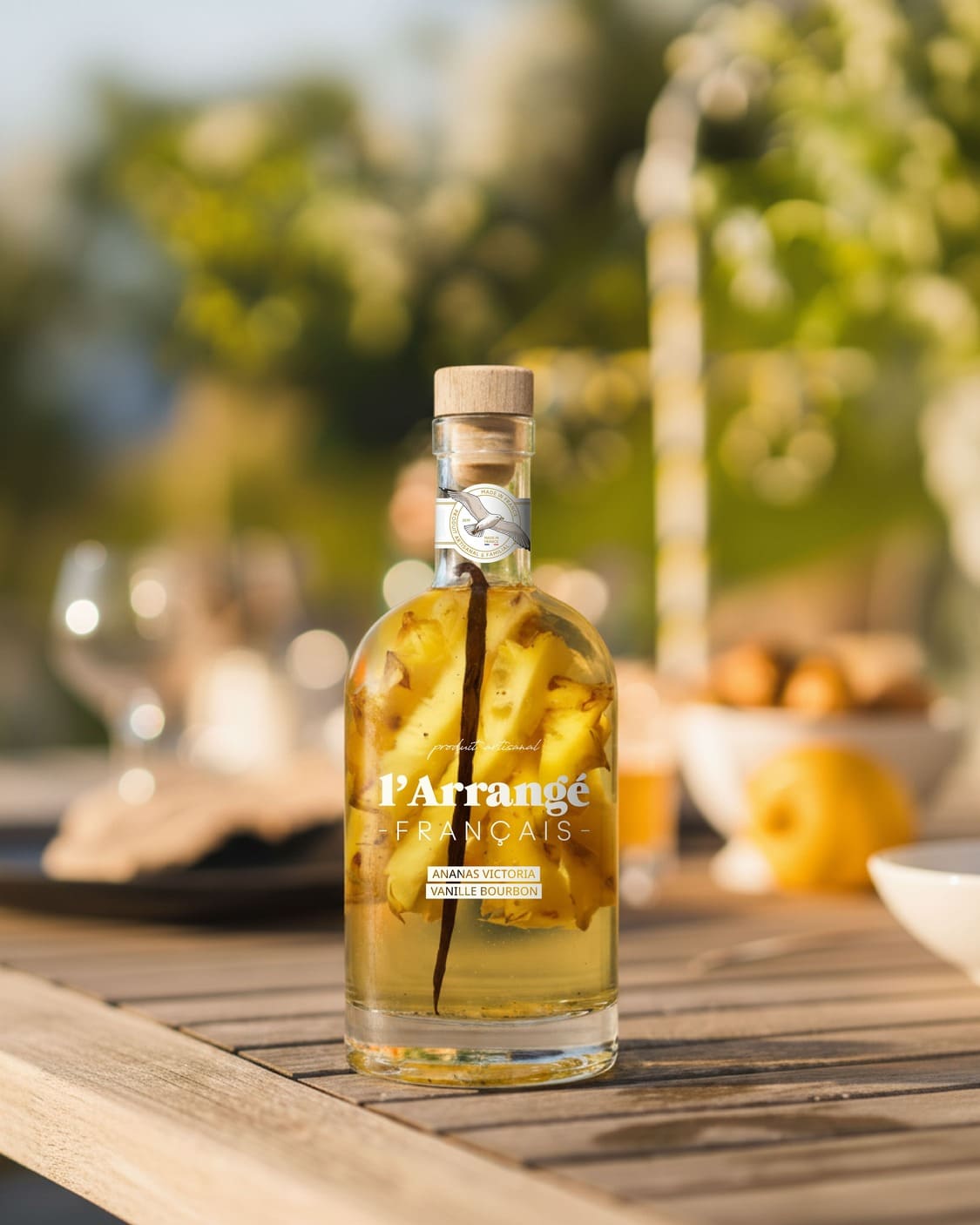 Ananas Victoria, Vanille bourbon