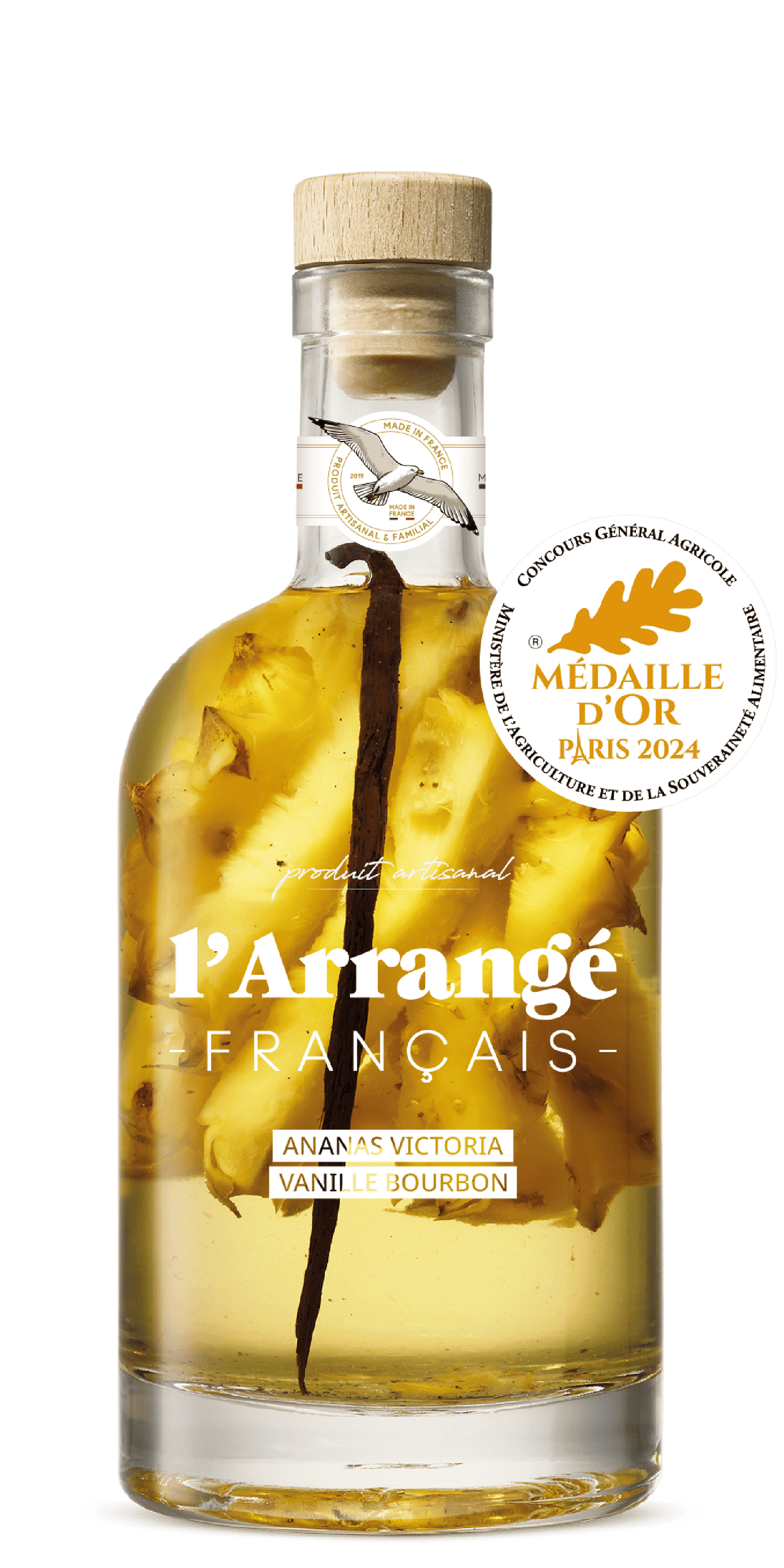 Ananas Victoria, Vanille bourbon