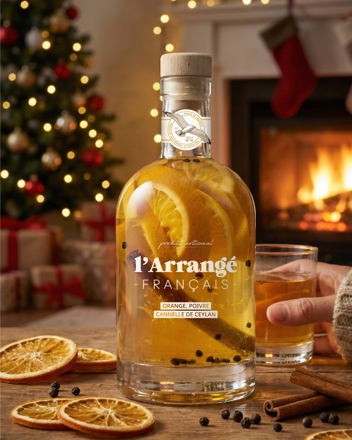 Orange, Poivre, Cannelle de Ceylan