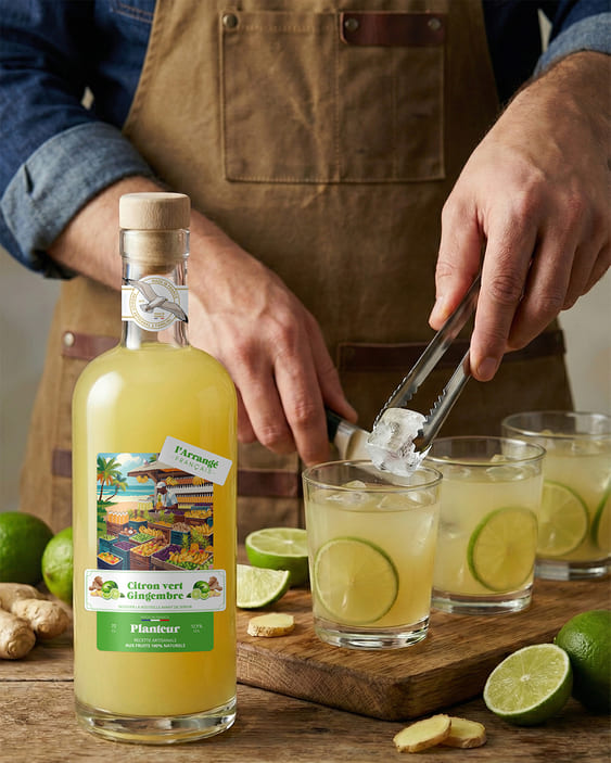 Citron vert, Gingembre