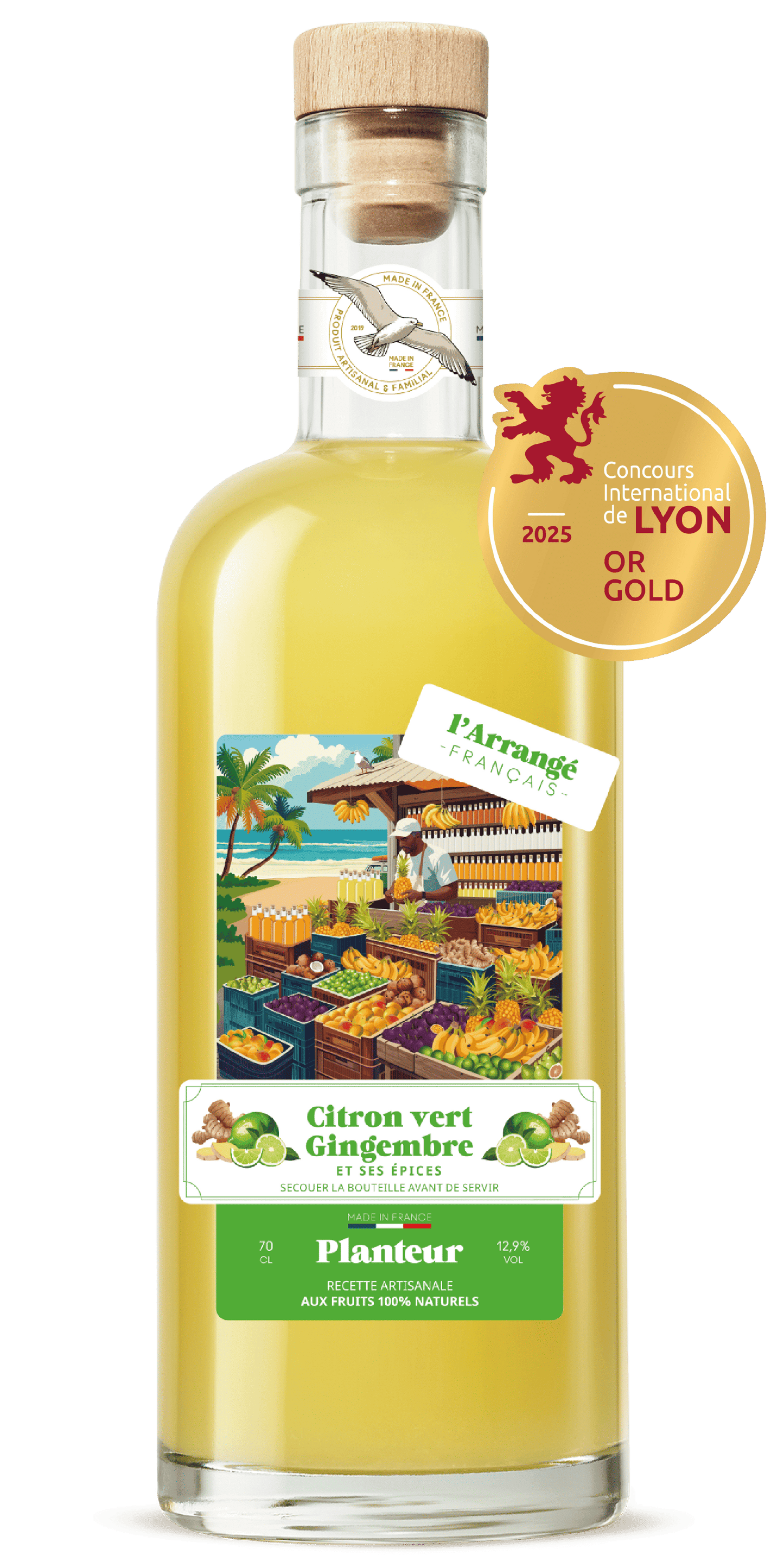 Citron vert, Gingembre